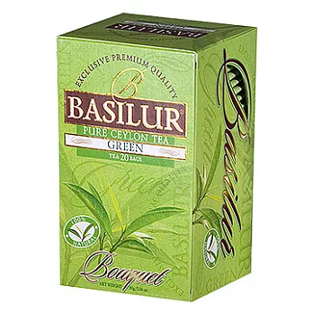 《Basilur》花系列錫蘭茶包(綠茶) 20入