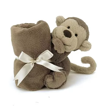 【英國 JELLYCAT】經典 Bashful 猴子造型安撫巾