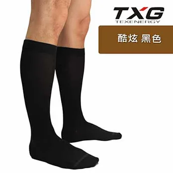 TXG 經典機能減壓襪-男女適用(基礎型)XS時尚黑