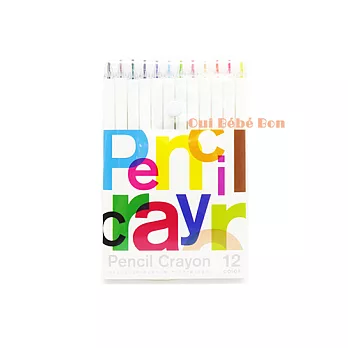 日本Baby Color- Pencil Crayon 鉛筆式蠟筆