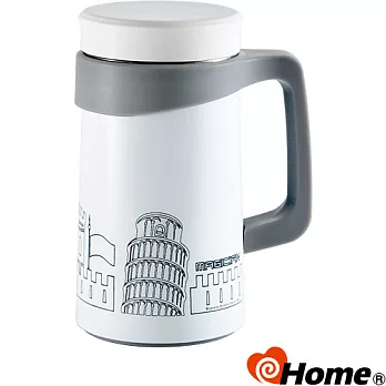 【i-home愛家】義式風 真空不銹鋼健康杯(450cc)