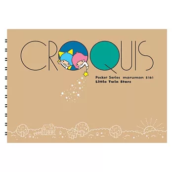 SANRIO maruman*SANRIO素描本-雙星仙子