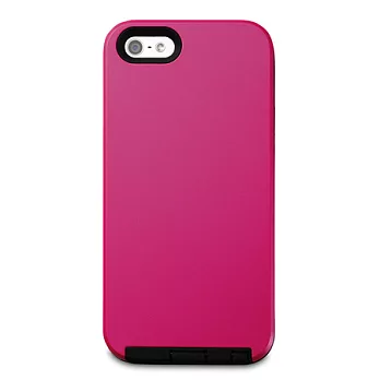 Acase i phone5 雙層抗撞 保護殼絢麗桃