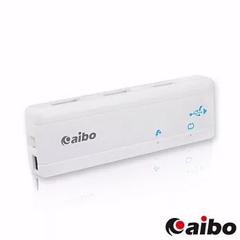 aibo Y055 智慧型充電/傳輸兩用 USB2.0 4PORT HUB 集線器