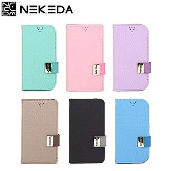 Nekeda Samsung Galaxy Note2 專用 Milky DIARY 左翻皮套黑色