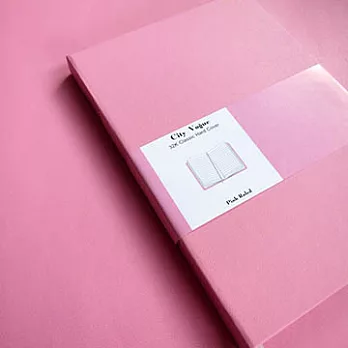 【年度經典 納紋系列】32K 都會時尚橫線筆記本粉紅