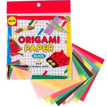 【美國ALEX】摺紙隨身包昆蟲