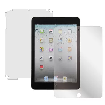 [ZIYA] Apple iPad Mini抗刮亮面螢幕機身背面保護貼組