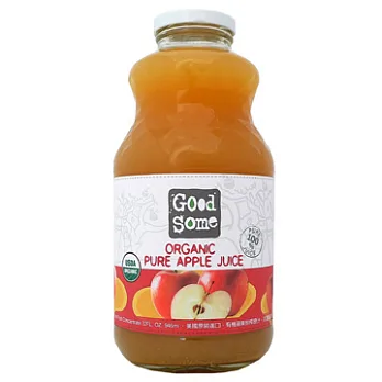【GoodSome 好東西】美國原裝進口有機蘋果汁946ml