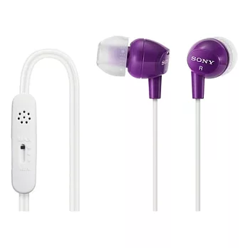 SONY DR-EX14VP 多彩手機用耳機麥克風紫色