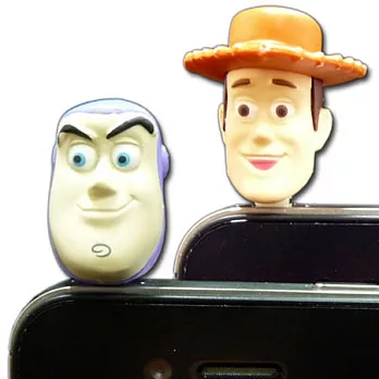 迪士尼 3D大頭耳機塞 玩具總動員系列-胡迪