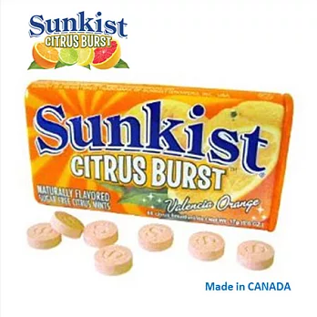 香吉士無糖水果糖-柳橙