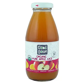 【GoodSome 好東西】美國原裝進口有機蘋果汁296ml