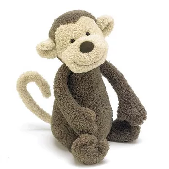 【英國 JELLYCAT】Bashful Monkey 小猴子安撫玩偶(可發出風鈴聲)
