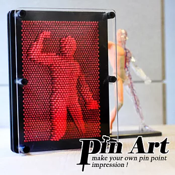 【賽先生科學工廠】Pin Art大搞創意複製針【超大登場】寶石紅