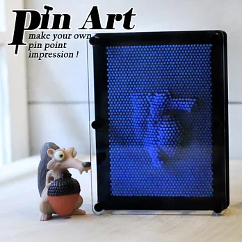 【賽先生科學工廠】Pin Art大搞創意複製針【超大登場】深海藍