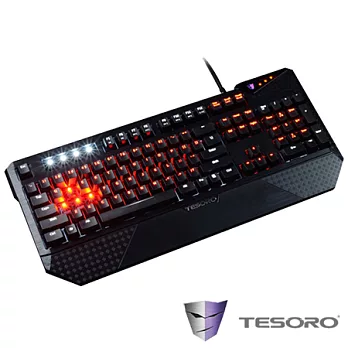 TESORO鐵修羅 E-Sport特仕版 機械式鍵盤(混軸-英文版)