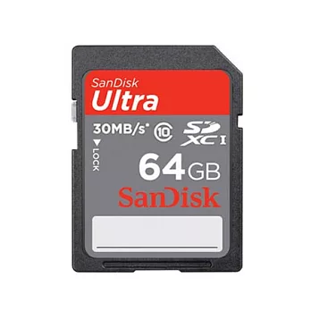 SanDisk Ultra SDXC UHS-1 Class10 64GB 記憶卡