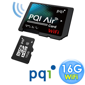 PQI 勁永 AIR CARD WI-FI 16G 高速記憶卡