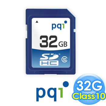 PQI勁永 SDHC Class10 32GB Full HD Video記憶卡