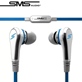 SMS STREET by 50 In-Ear Wired 入耳式耳機 (藍白)