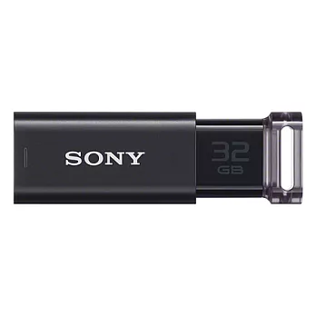 SONY USB3.0 炫彩繽紛 Click 隨身碟 32GB黑
