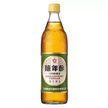 【工研合將】100%純釀 陳年醋(600ml/瓶)