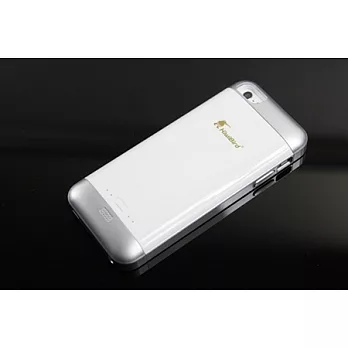 Kiwibird APPLE iPhone 5 高容量背殼式行動電池-KB2000-i5珍珠白