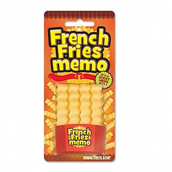 趣味薯條便利貼