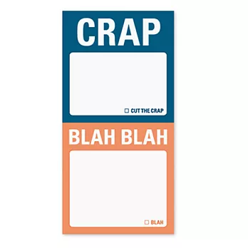 duo - Crap/Blah Blah 迷你便利貼