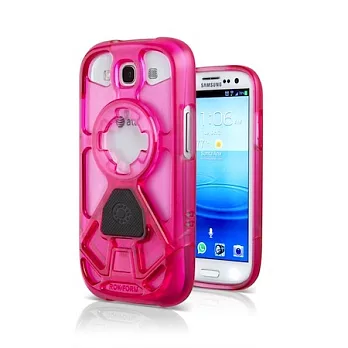 Rokform Galaxy SIII Roked V.3 保護殼透明粉紅