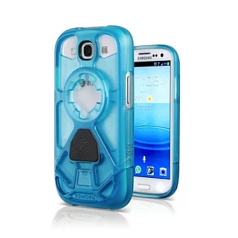 Rokform Galaxy SIII Roked V.3 保護殼透明藍