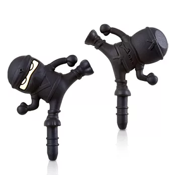 BONE / Ninja Stylus 飛踢忍者觸控耳機塞黑