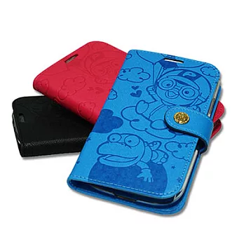 FABULOUS SAMSUNG GALAXY S3 Pororo樂園 書本式皮套藍色