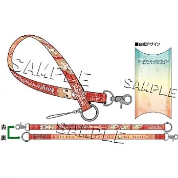 刀劍神域特製吊繩吊飾：亞絲娜.