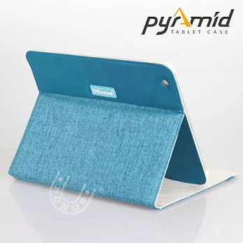 UBonus Pyramid 無限滑板平板電腦保護套-尼龍布孔雀藍