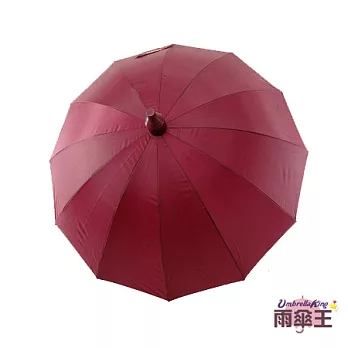 【雨傘王】BIGRED甜筒無敵傘-紅莓甜筒☆手開銀膠 防風抗UV