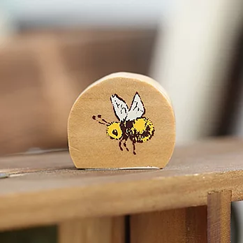 KODOMO NO KAO 森林系木頭印章(蜜蜂)