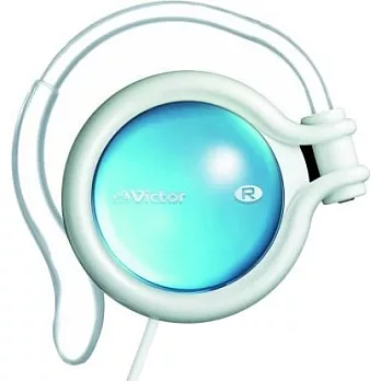 JVC 耳掛式耳機 HP-AL102白藍