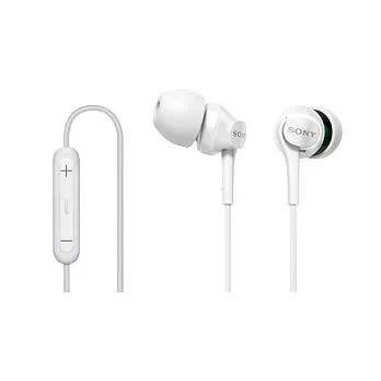SONY iPod/iPhone 專用耳機麥克風(附線控) DR-EX101ip白