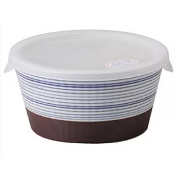 ＜有田燒＞微波油切碗－大碗(編籃)