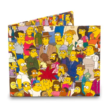 Mighty Wallet(R) 紙皮夾_Simpsons Cast