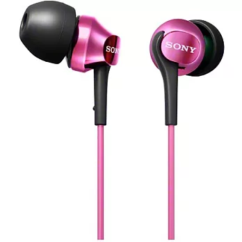 SONY繽紛色彩入耳式耳機MDR-EX100LPEX100粉紅