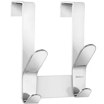 《BLOMUS》門板雙排掛勾(亮白)