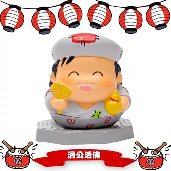 【福滿門】神明公仔招福搖鈴擺飾-濟公活佛