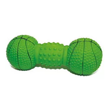 寵物乳膠玩具系列啞鈴乳膠玩具-綠