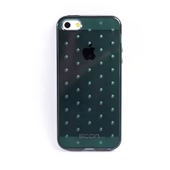 CDN iPhone 5 TPU 水晶防滑保護套(透黑)