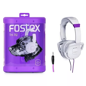 FOSTEX TH-7W 耳罩式耳機 DJ 監聽白色