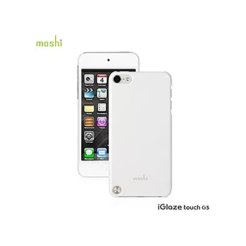 moshi iGlaze touch G5 超薄簡約保護背殼白