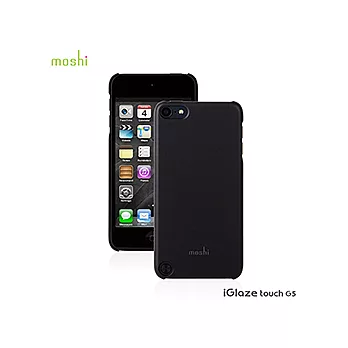 moshi iGlaze touch G5 超薄簡約保護背殼黑